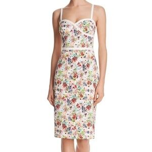 Black Halo. Daria Floral Dress.